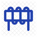 Coil Electrical Component Blue Icon