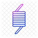 Inductor Coil Heating Icon