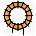 Inductor Electrical Component Electronics Icon