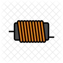 Inductor Electronic Component Icon