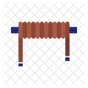 Inductor Circuit Electrical Icon