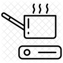 Induktionsherd Topf Bratpfanne Topf Symbol