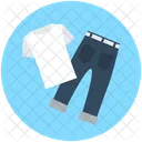 Indumenti Pantaloni Camicia Icon