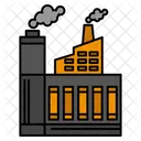 Industria Fabrica Humo Icono