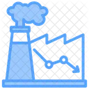 Industria Recessao Impacto Ícone