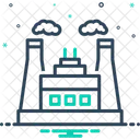 Industria De Energia Energia Termica Ícone