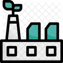 Eco Industria Construccion Icono