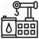 Petroleo Industria Plataforma Ícone