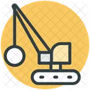 Industrial Crane Loading Icon