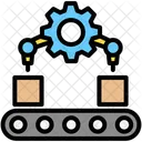 Manufacturing Process Control Icon