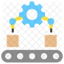 Manufacturing Process Control Icon