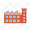 Industrial Buildings Work Office Icon