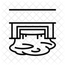 Industrial Drainage System Industry Water Icon