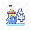 Industrial fishing  Icon