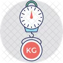 Digital Hanging Scale Icon