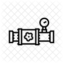 Industrial Pipeline Oil Icon