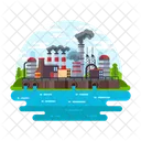 Industrial Pollution  Icon