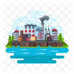 Industrial Pollution  Icon