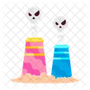 Industrial Pollution  Icon