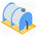 Industrial Reservoir Storage Tank Water Tank Icon