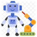 Industrial Robot  Symbol