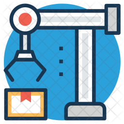 Industrial Robot Icon