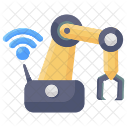 Free Industrial Robot Icon Of Flat Style Available In Svg Png Eps Ai Icon Fonts