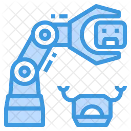 Industrial Robot  Icon