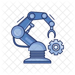 Industrial Robot  Icon
