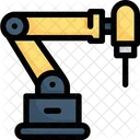 Industrial Robot Drill  Icon