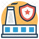 Industrial Security Risk Icon