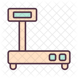 Bench scale, electronic scale, heavy weight, weight machine, weight scale,  weighting machine icon - Download on Iconfinder