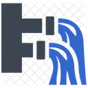 Industrial sewage  Icon