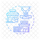 Industrial showroom  Icon
