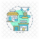 Industrial showroom  Icon