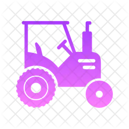 Industrial Tractor  Icon