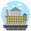 Industrial Unit Factory Industry Icon