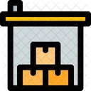 Industrial Warehouse Boxes  Icon