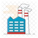 Industrial Waste Environmental Pollution Factory Pollution Icon