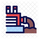 Industrial Waste Toxic Icon