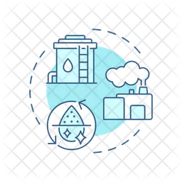 Industrial water reuse  Icon