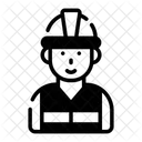 Industrial Worker Factory Worker Labour Icon