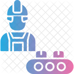 Industrial worker  Icon