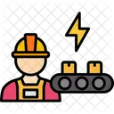 Industrial Worker Construction Industry Icon
