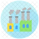 Manufacturing Factories Urban Icon