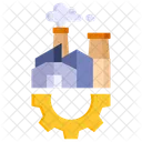 Industriell Revolution Automatisierung Symbol