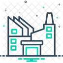 Industrie Fabrik Fertigung Symbol