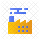 Industrie Fabrik Gebaude Symbol