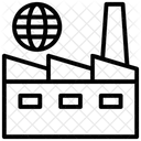 Industrie Environnementale Usine Environnementale Entrepot Dusine Icon