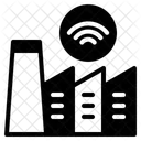 Industrielles WLAN  Symbol